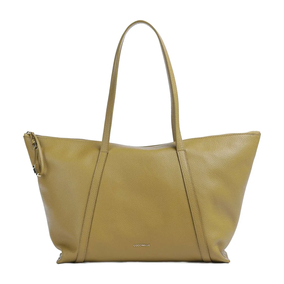 Leather shoulder bag