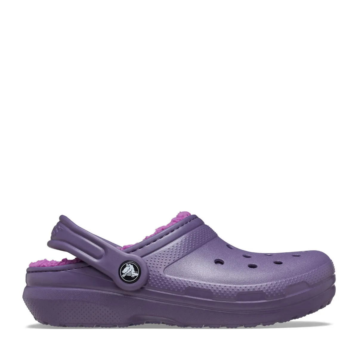 Kids' clogs with faux fur