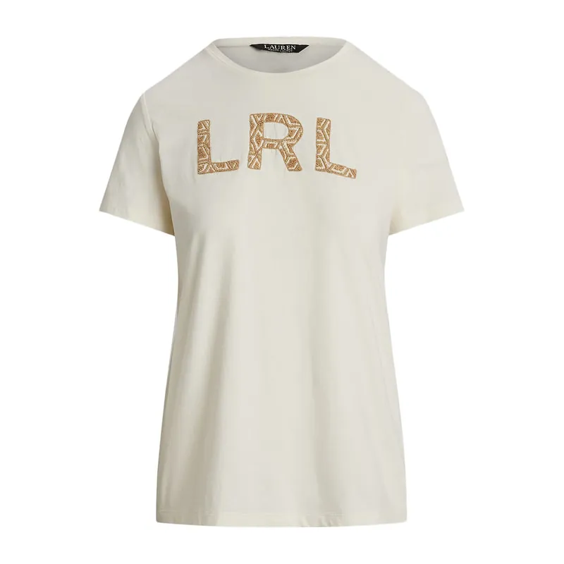 Embroidered logo blouse