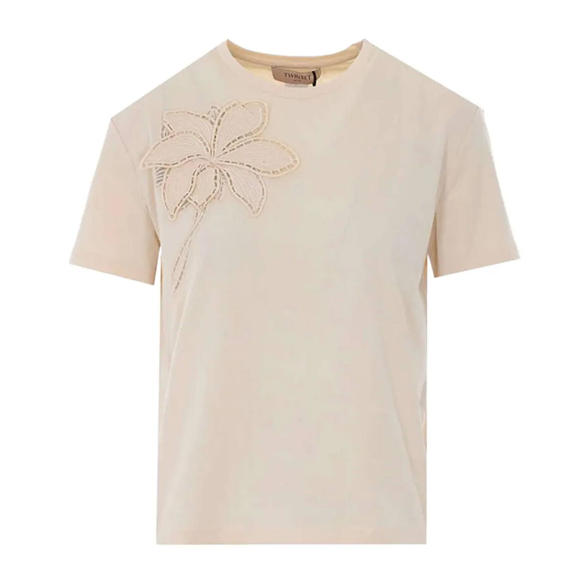 Women's blouse with decorative embroidery