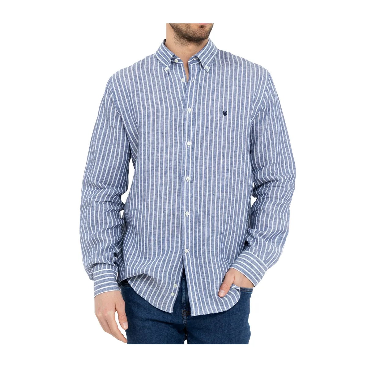 Long sleeve linen shirt