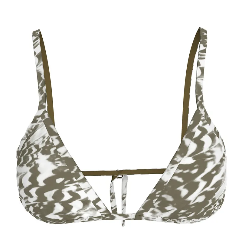 Triangle bikini top