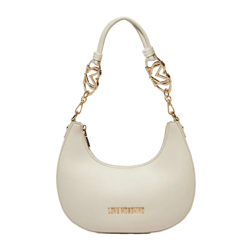 Tote bag with metal logo