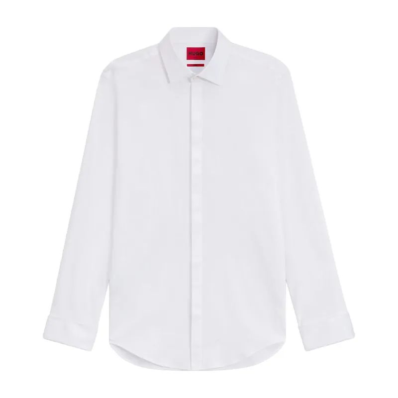 Slim Fit Shirt with Double Cuffs