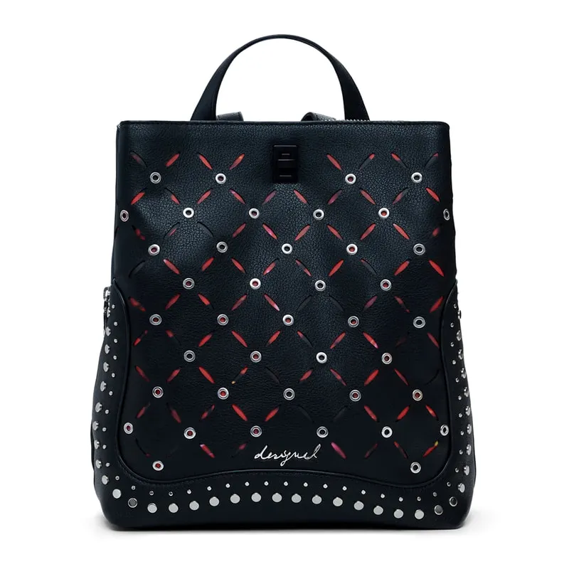 Backpack with studs