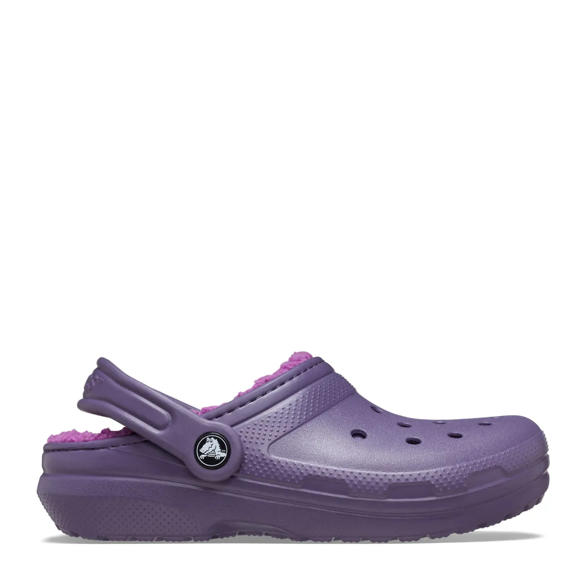 Kids' clogs with faux fur