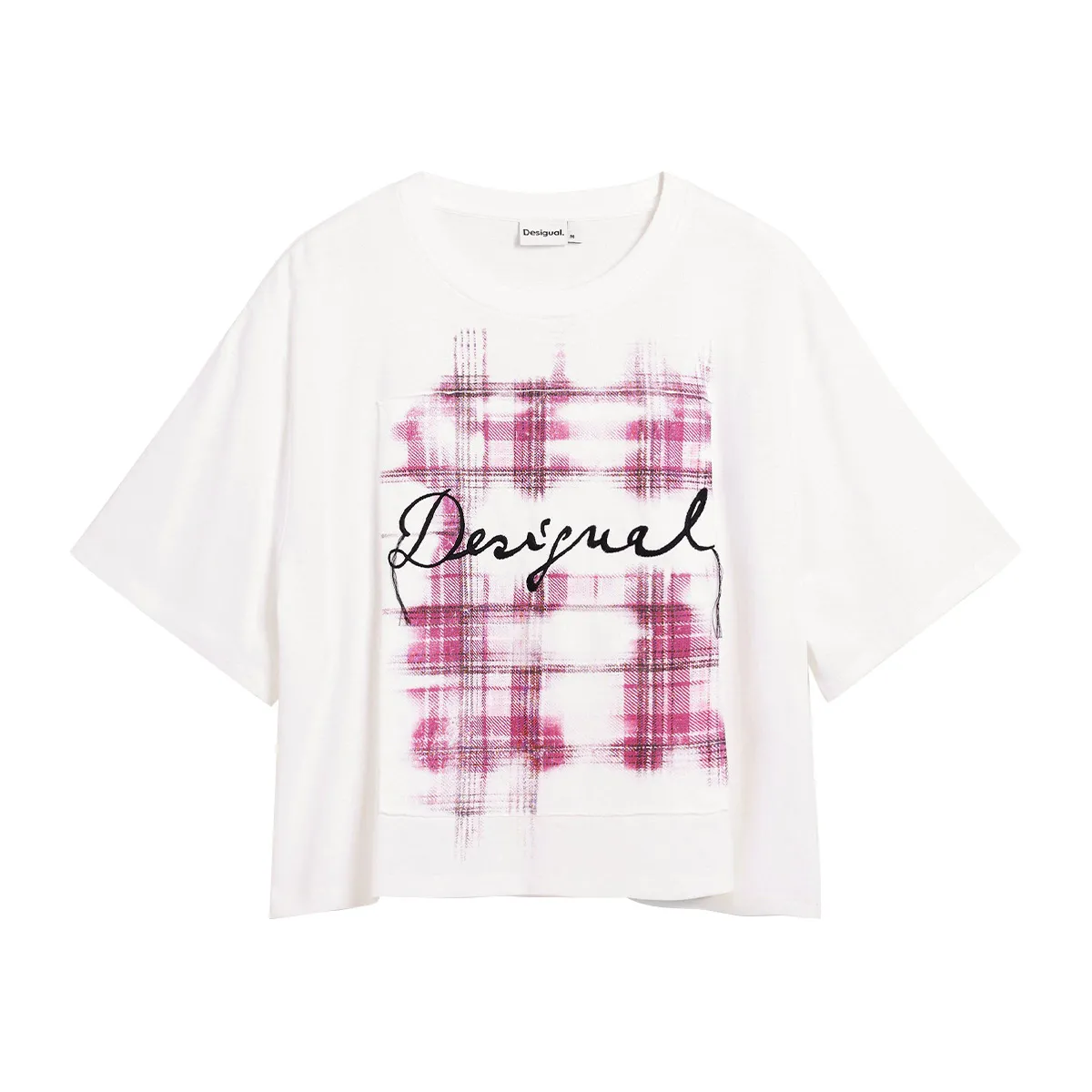 Checked logo sweatshirt