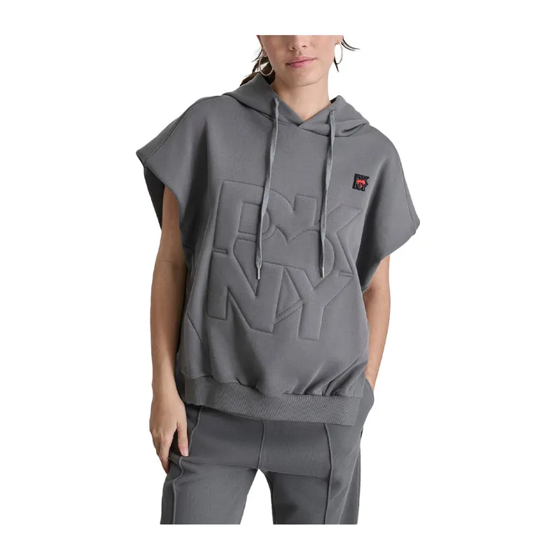 Womens sleeveless hoodie