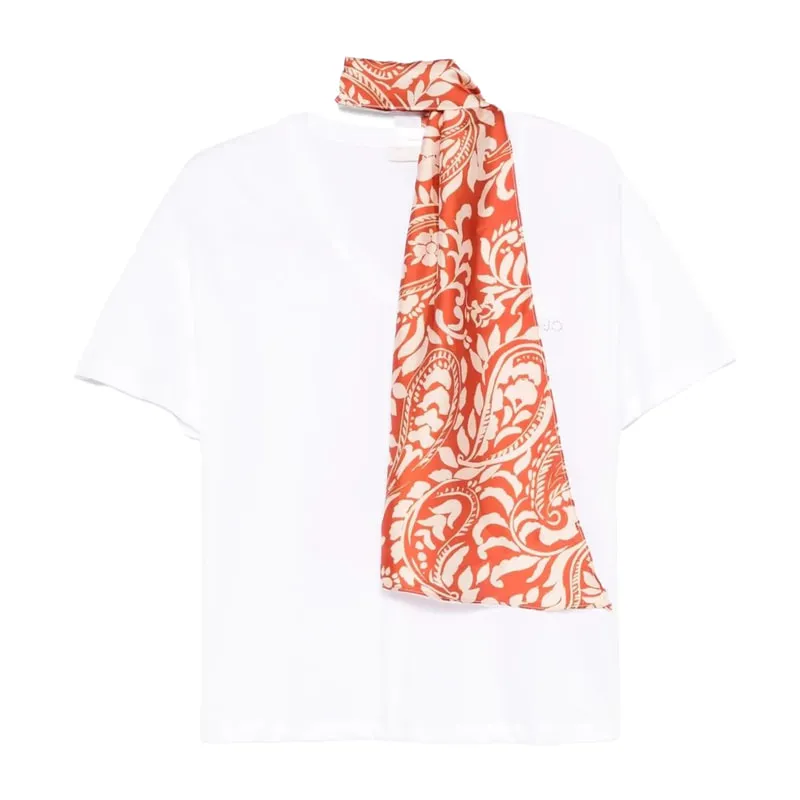 Scarf blouse