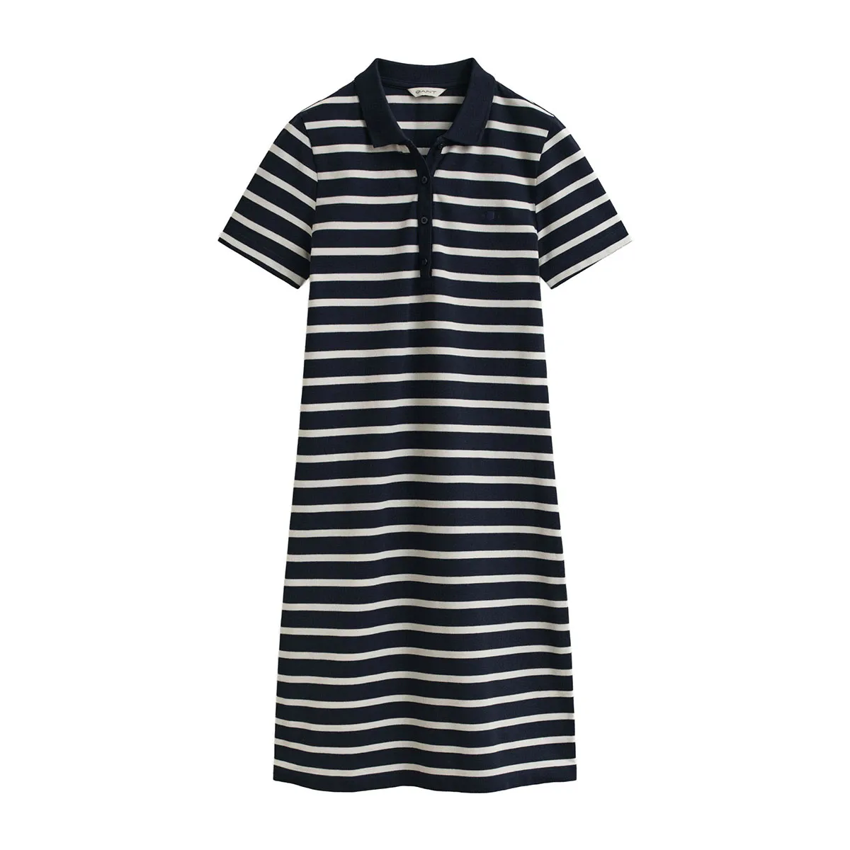 Women's striped polo dress