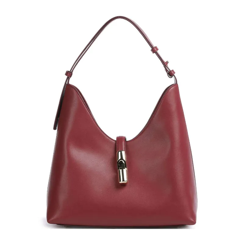 Women's leather shoulder bag