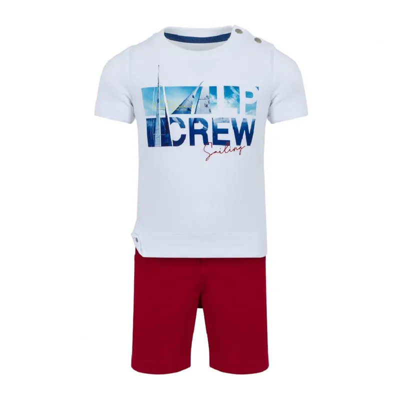 Set of blouse and bermuda shorts for boys