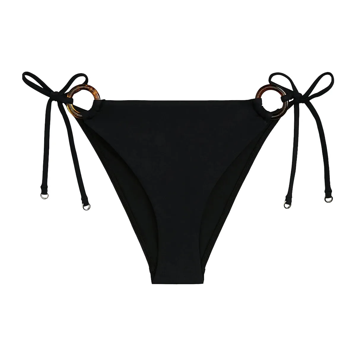 Bikini bottom with decorative rings
