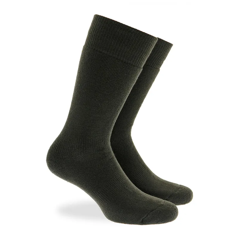 Wool hunting terry socks