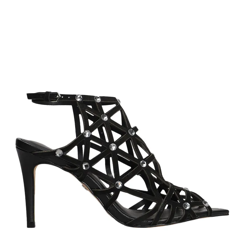 Perforated Leather Sandals