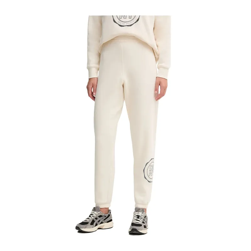 Logo and Rhinestone Tracksuit Bottoms