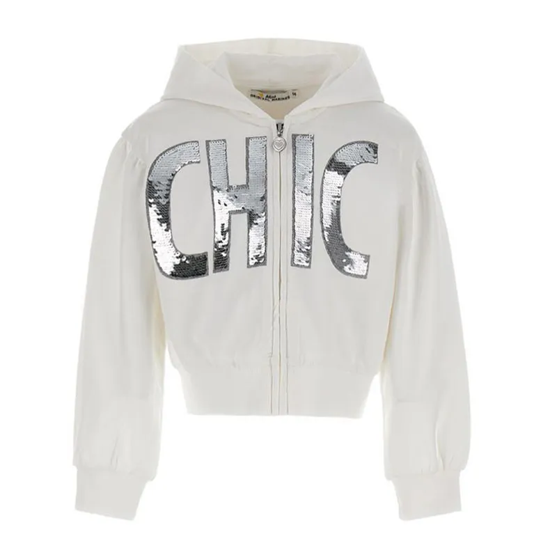 Sweatshirt with sequins