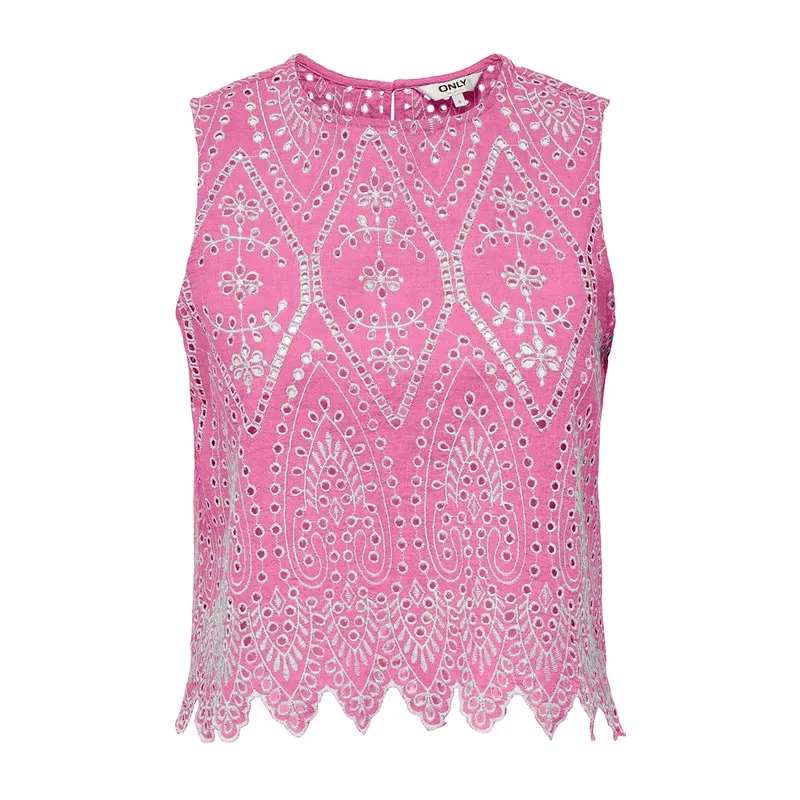 Embroidered top