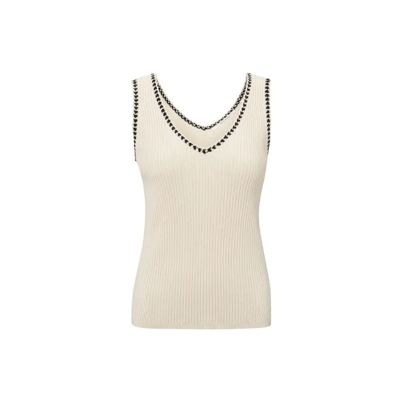 Womens ribbed tank top