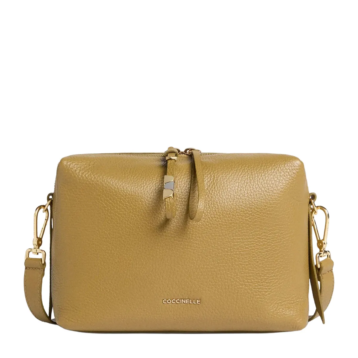 Leather shoulder/crossbody bag