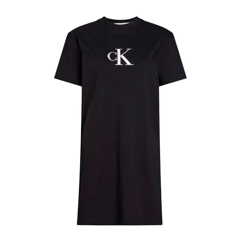 Dress with logo