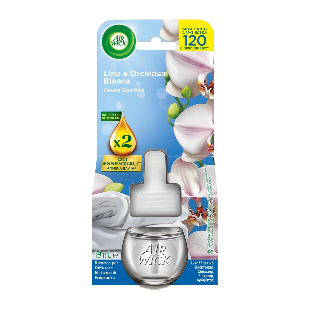 Electric Refill Linen & White Orchid