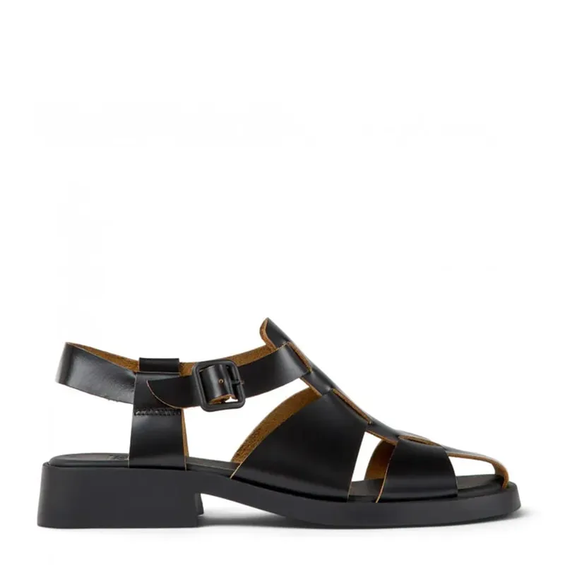 Leather womens sandals