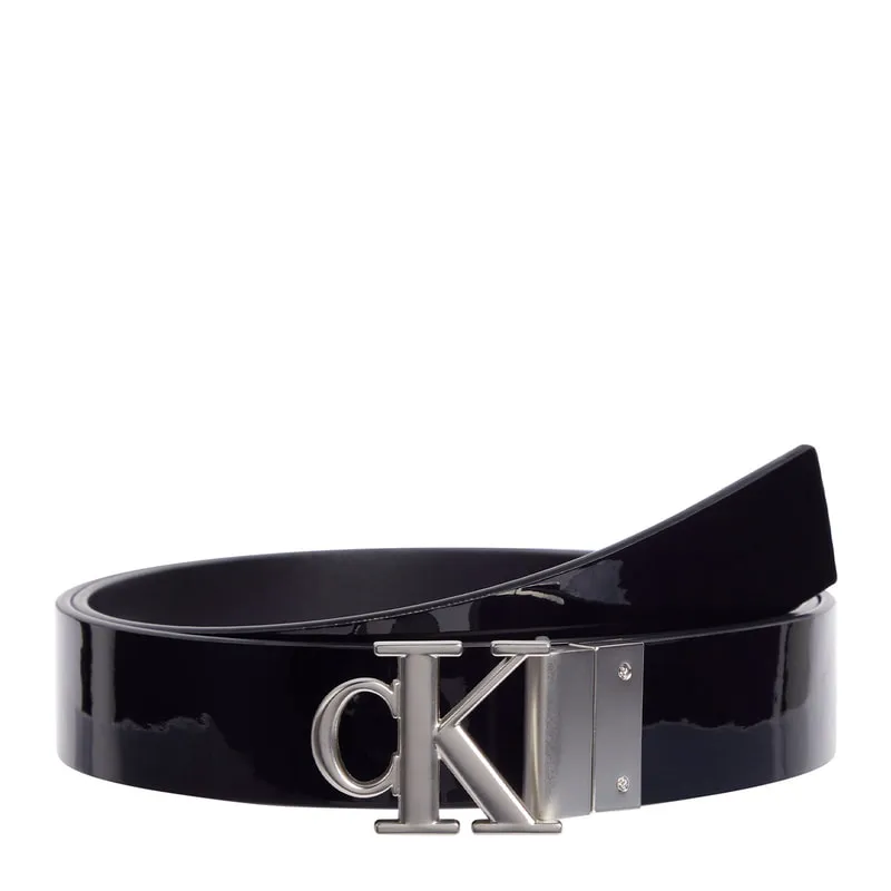 Double-sided leather belt