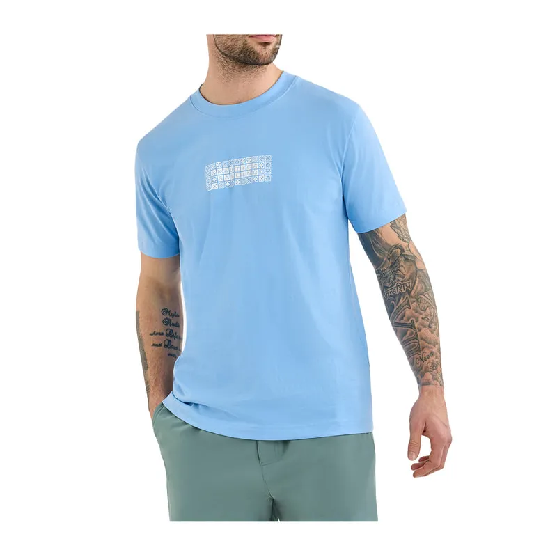 Mens short-sleeved shirt
