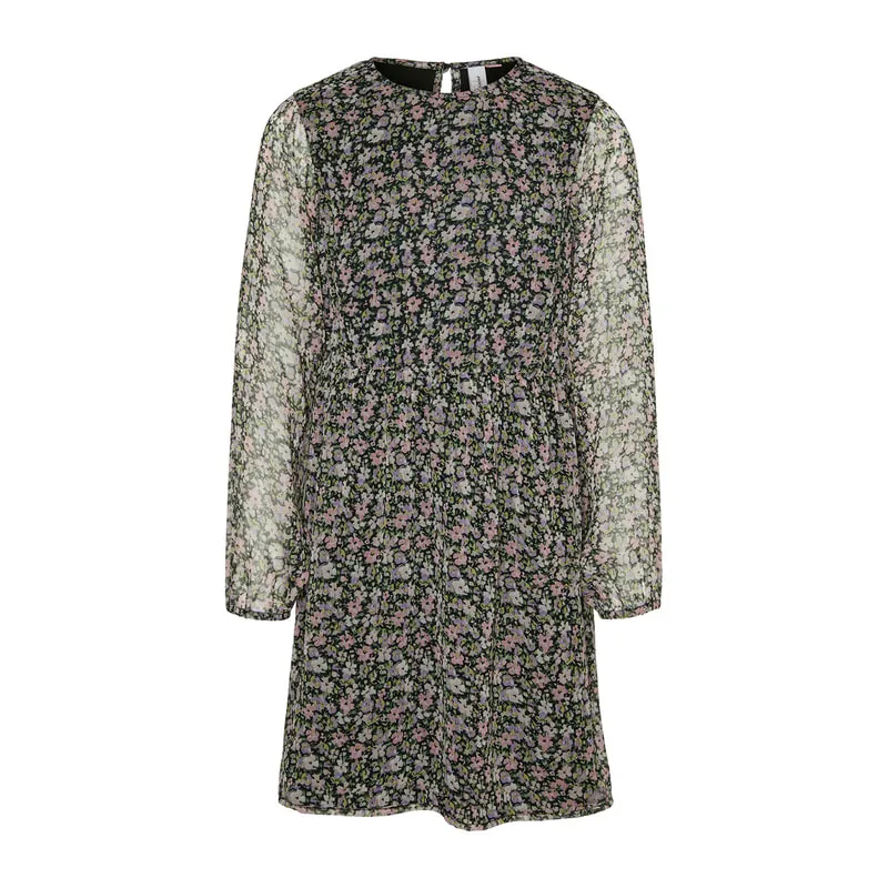 Kids dress with flowers
