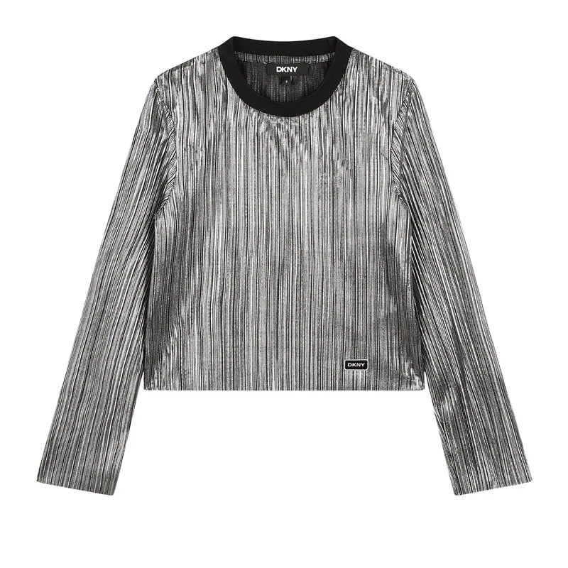 Metallic blouse