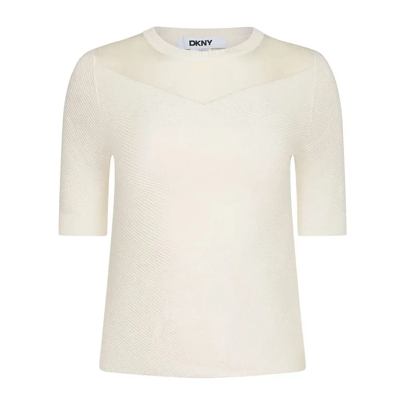 Womens blouse with three-quarter sleeves
