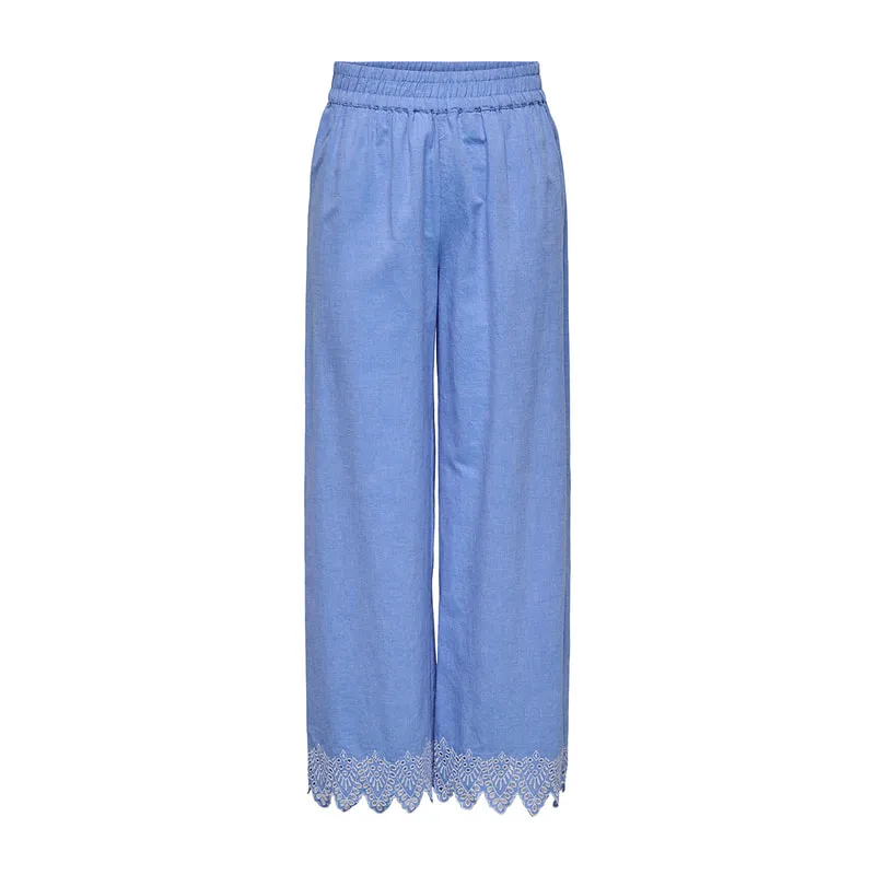 Embroidered pants