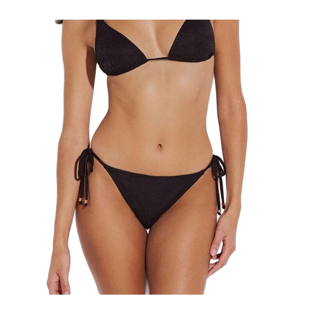 Jacquard bikini bottom
