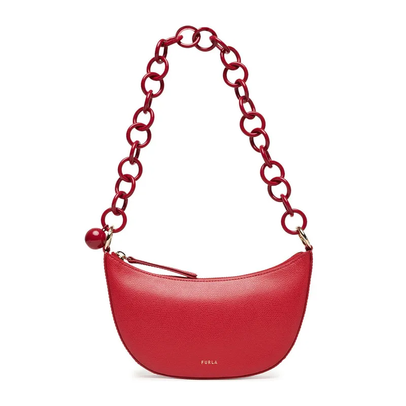 Women's leather shoulder bag