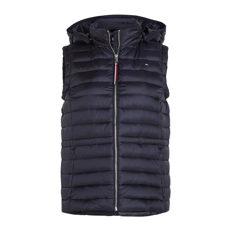 Puffer hooded vest