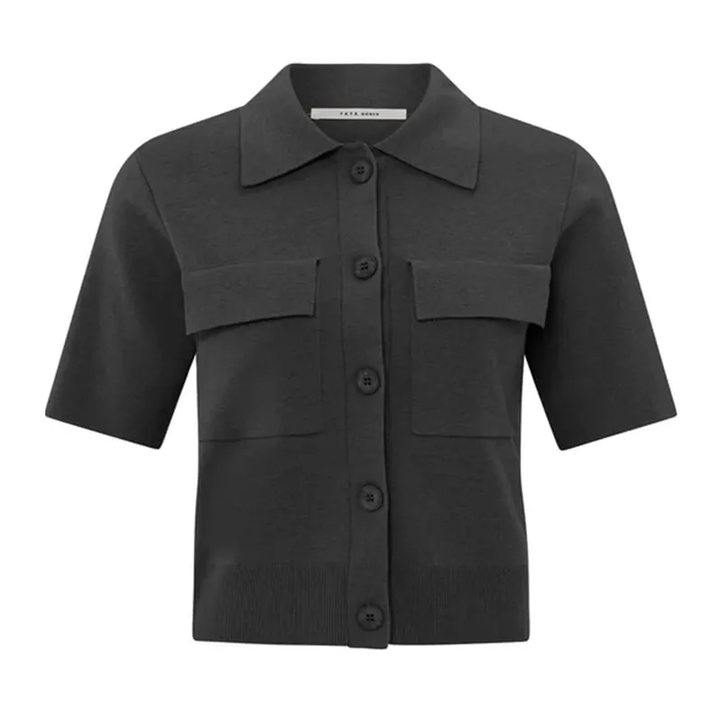 Womens short sleeve cardigan