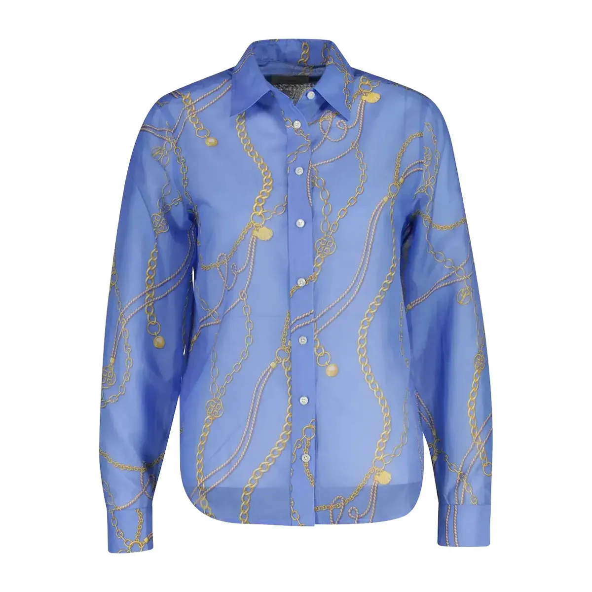 Women's cotton silk shirt