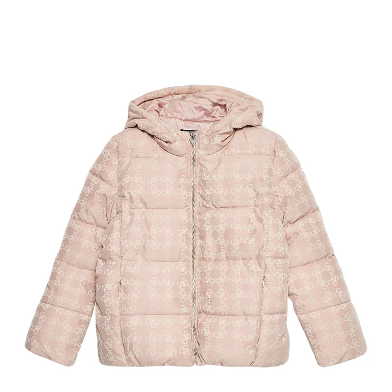 Puffer jacket with hood