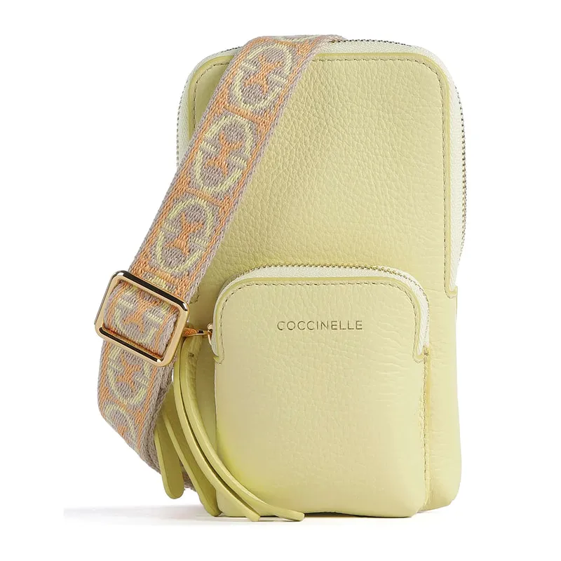 Womens leather mobile phone bag