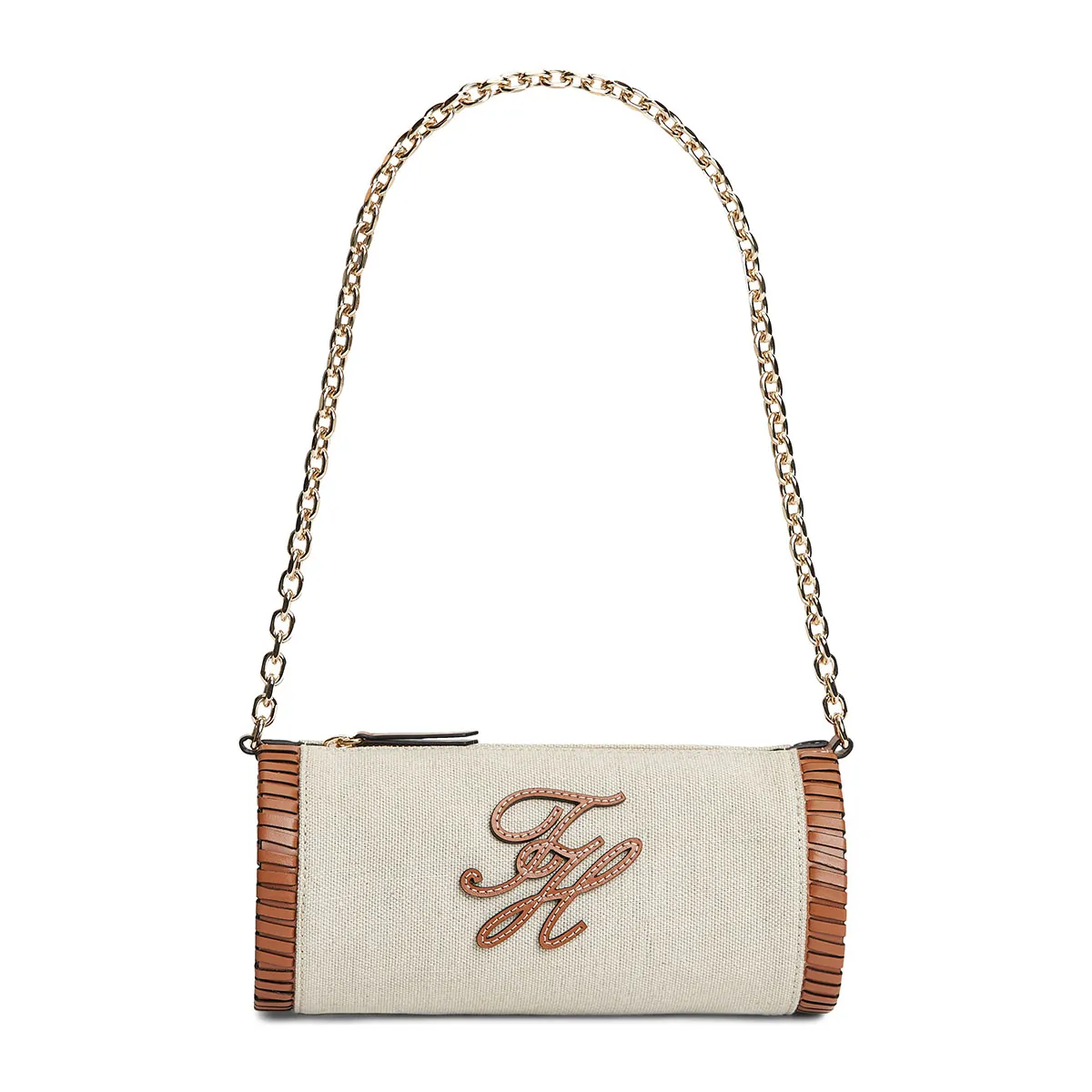 Fabric shoulder bag