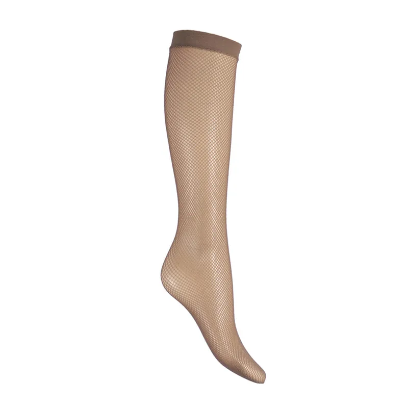 Knee high fishnet socks