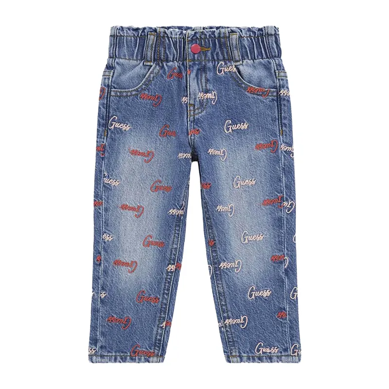Children s jeans with logo