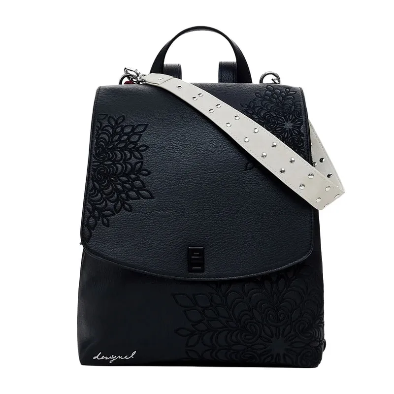 Σακίδιο πλάτης με ανάγλυφες λεπτομέρειες