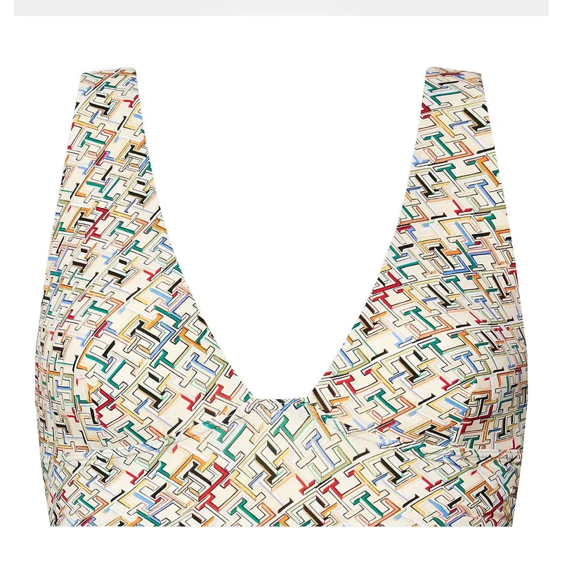 Triangle top swimsuit