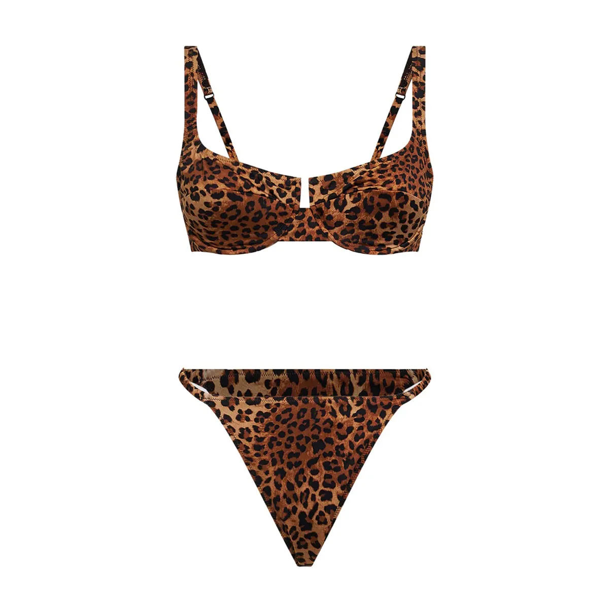 Leopard bikini set