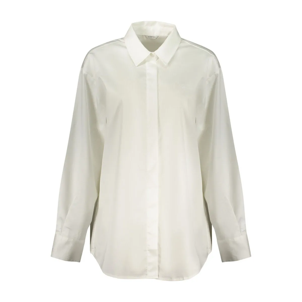 Shirt with embroidered logo