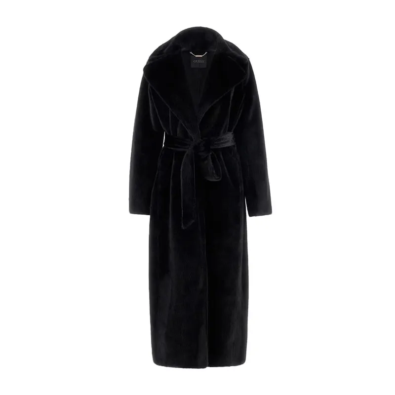 Long fur coat
