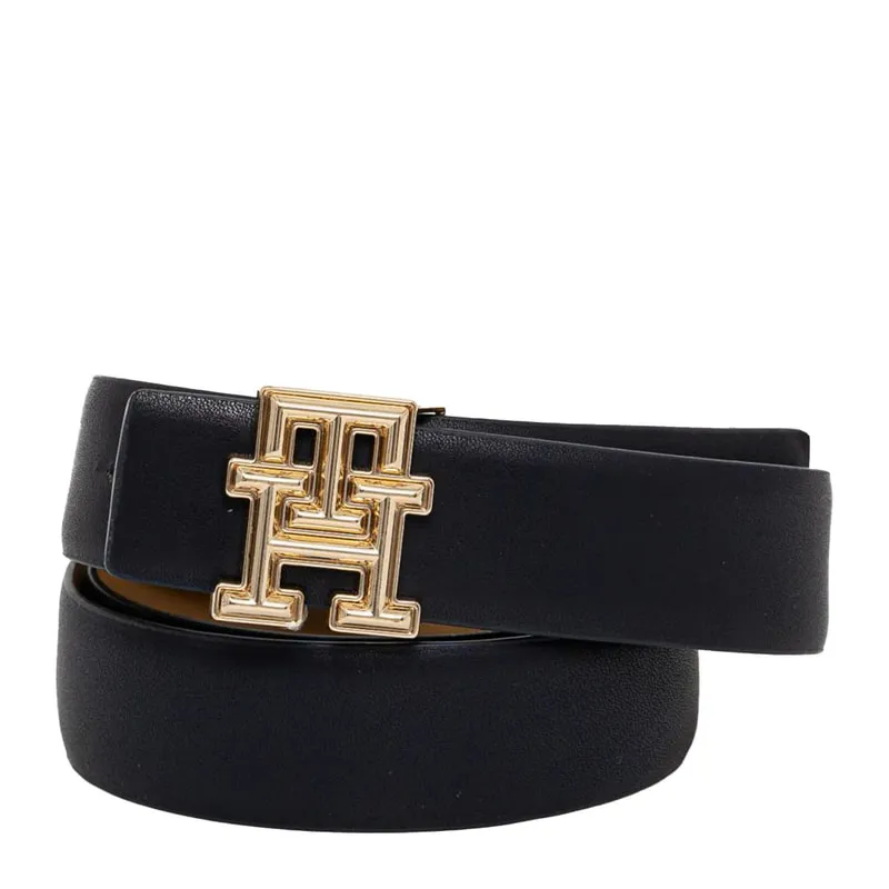 Leather double-sided belt