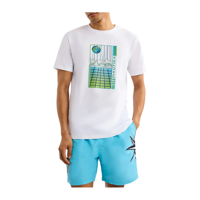 Mens short-sleeved shirt